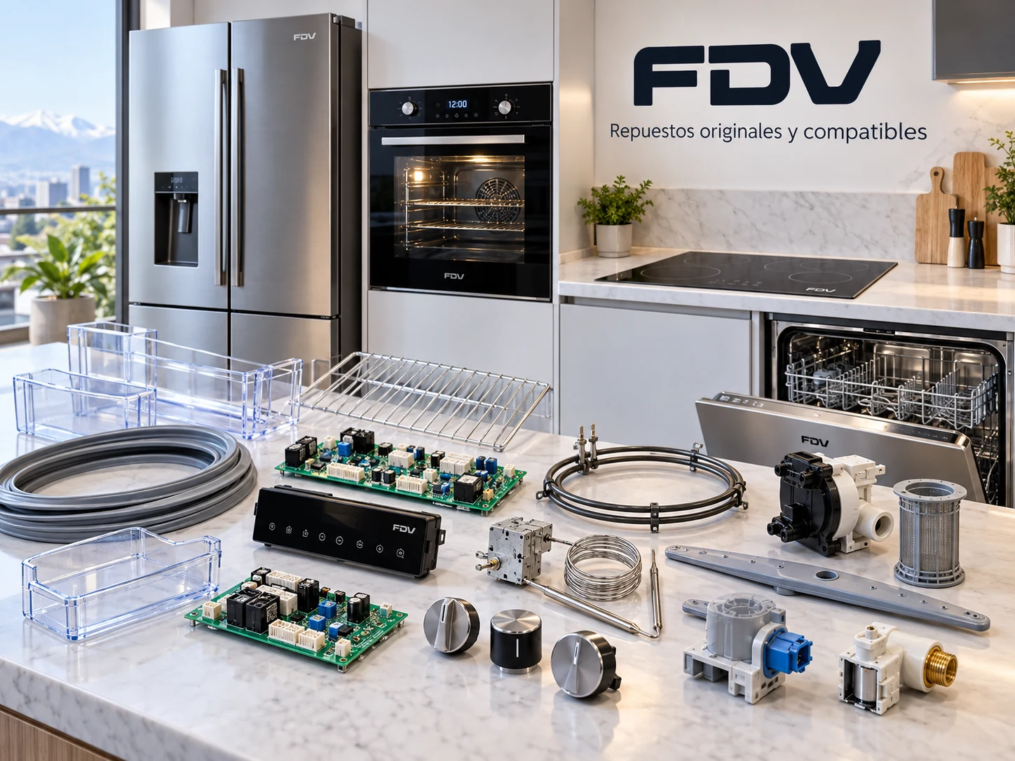 Línea de electrodomésticos FDV